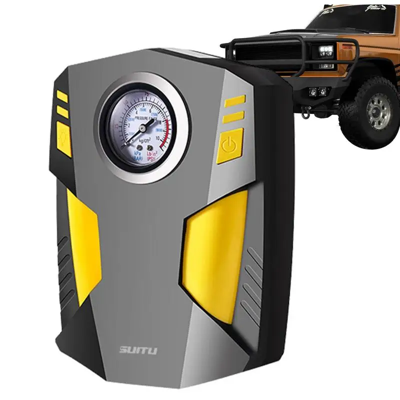 

Car Air Pump For Inflatables Inflator Portable Air Pump Digital Air Compressor Tire Air Filling For Bicycles Car Accessories