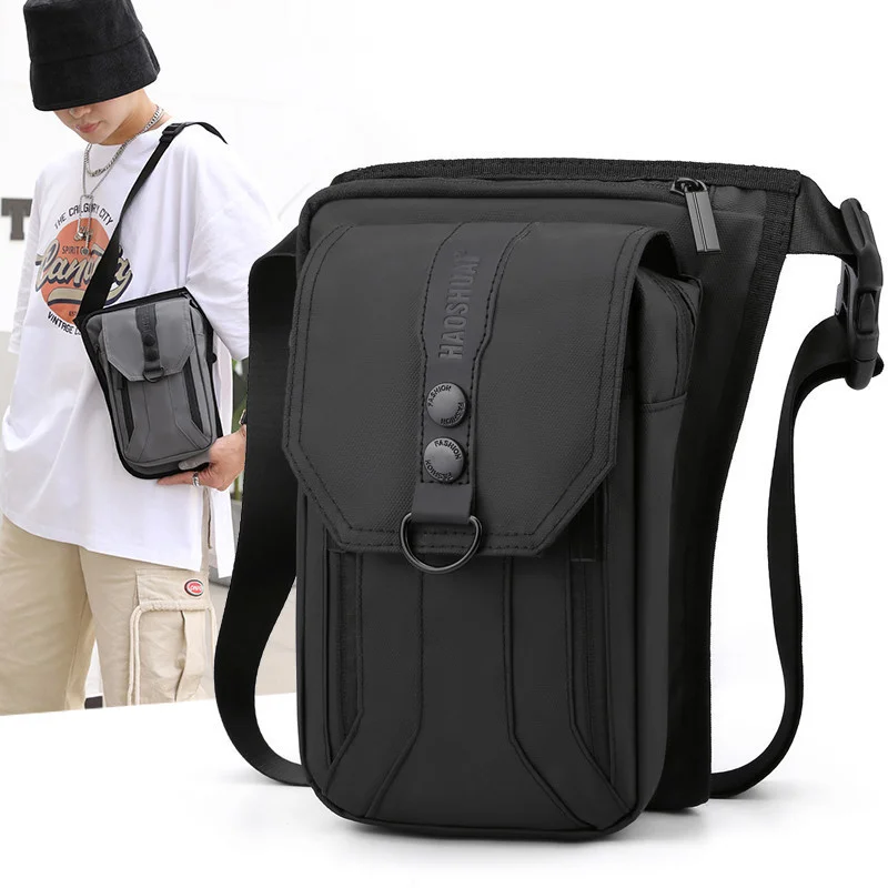 

New outdoor riding leg bag multifunctional waterproof chest bag messenger bag sports mountaineering fishing waist bag