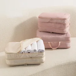 Fold Compression Organizer Travel Storage Bag Clothing Duvet Compress Space Suitcase Closet Toy Storage Home Organization