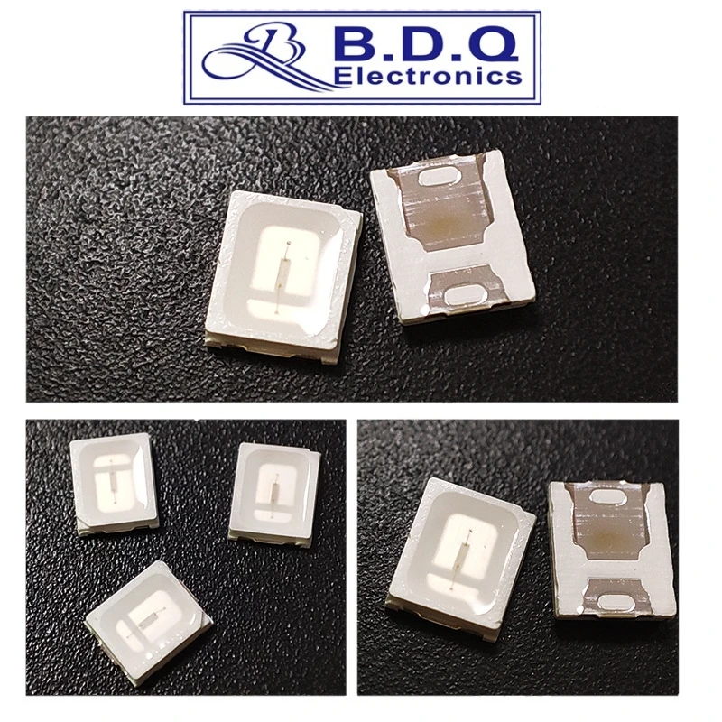 100Pcs SMD LED 2835 0.2W Orange 600-605nm LED Lamp Beads  Size 2835 Light-emitting Diode High Bright Quality