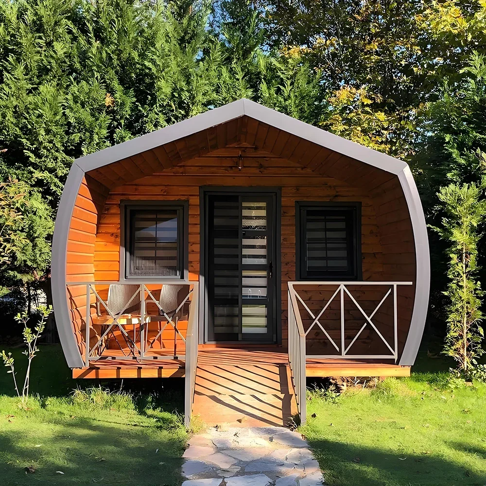 Outdoor Sauna Room Wooden Sauna Outdoor Wood Cabin For 3 Person