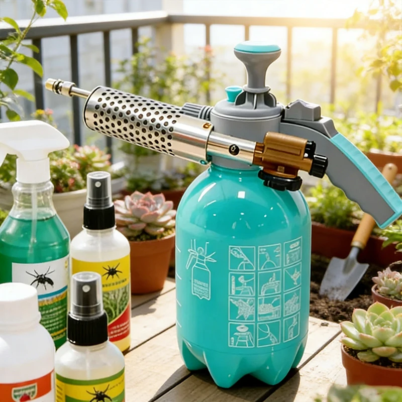 

2LInsect Control Fogger Micro Thermal Fogger Bottle Atomizador Spraying Spray Mosquito Killing Garden Disinfection Sterilization