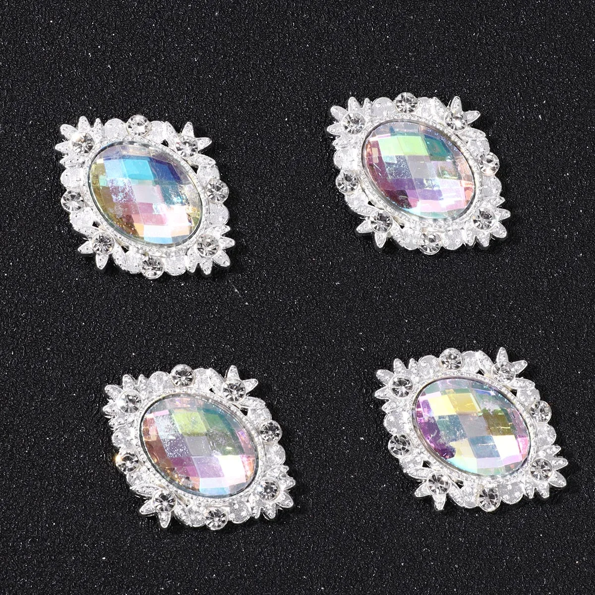 

10 Pcs Alloy Patch Accessories Durable Safe Fashion Decorative Pearl Shoe Clips Women Buckles Brightness Flats Boots Sandals