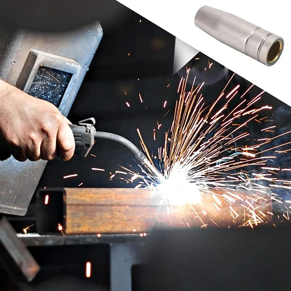 Набор наконечников для контактных наконечников, сварочные детали, аксессуар для сварки Mig Welder, подходит для детской сварочной машины 15AK, 1 мм