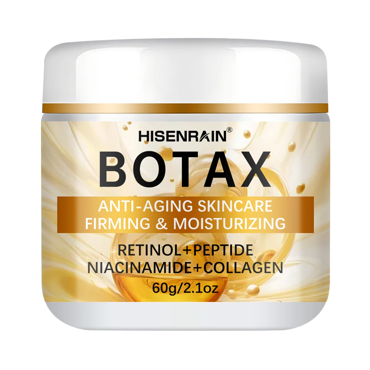 Crème visage anti-âge HISENRAIN Botax Effect - Verrouillage d'hydratation profonde - Réparation de transition saisonnière - Soins de la peau d'hiver.