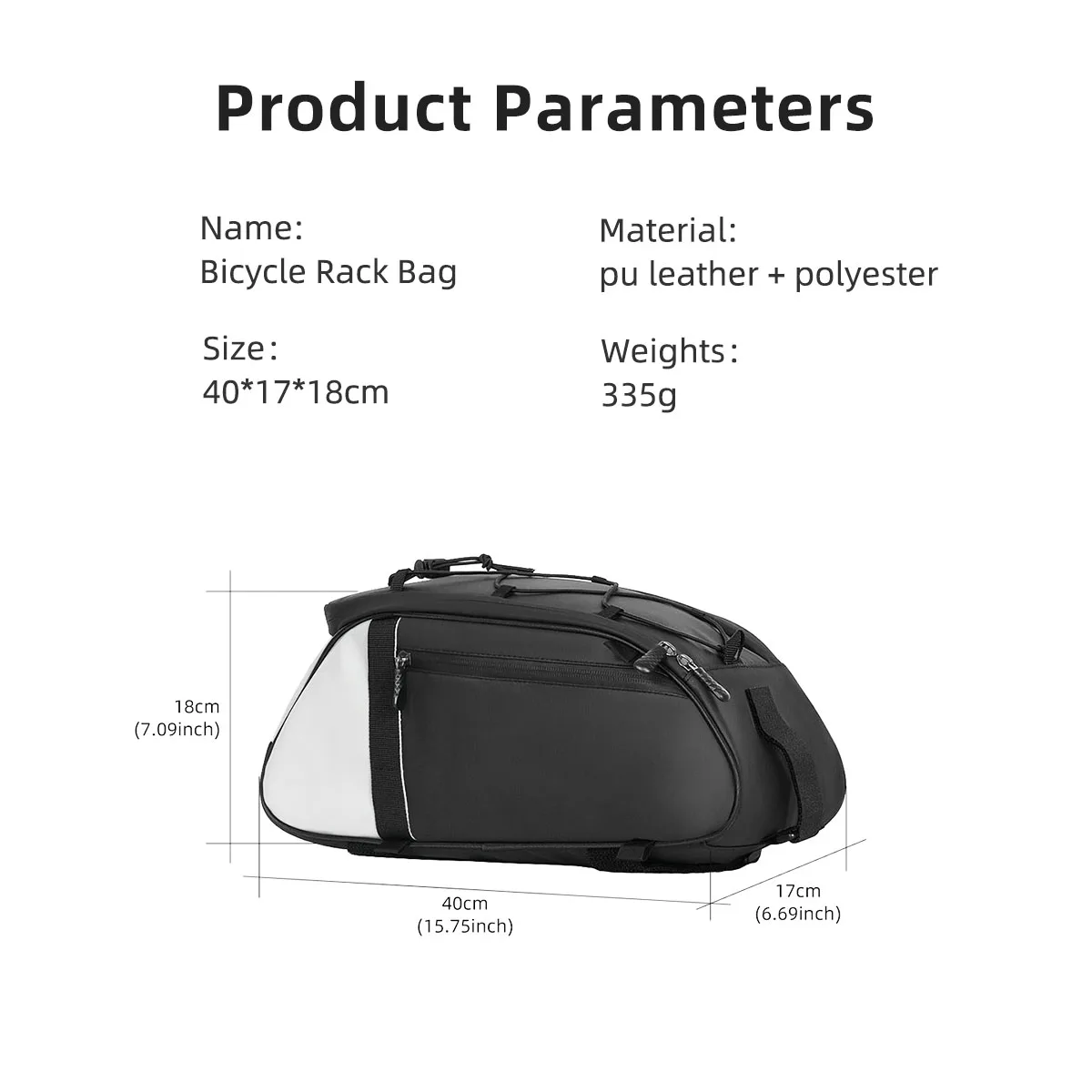 Bicycle Bags, Mountain Bike Rear Panniers, Electric Folding Rack Bags, Cycling Equipment, Camel Bags, Reflective Rear Seat Bags