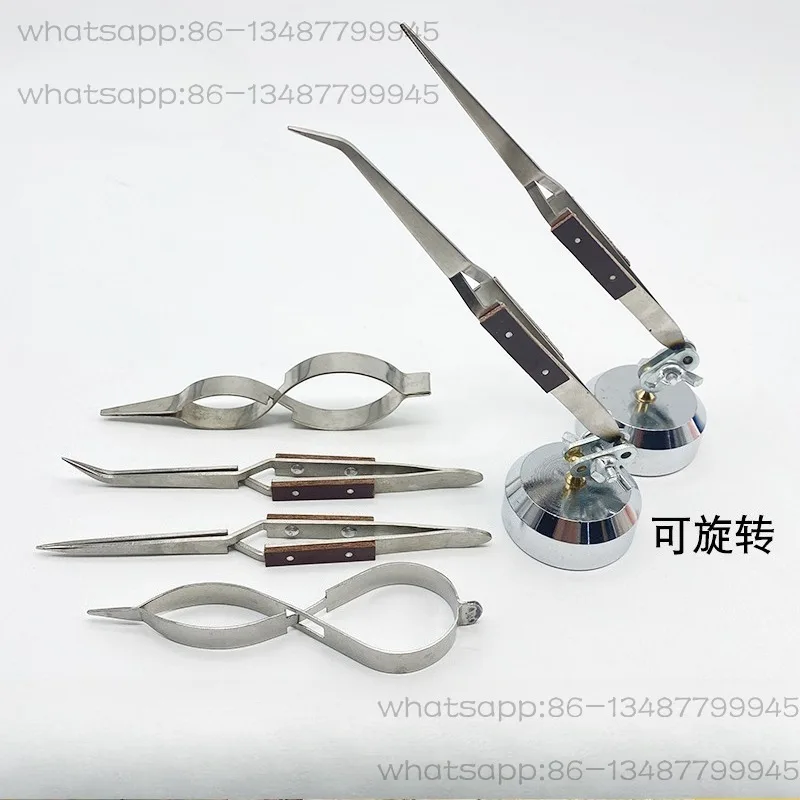 Welding Fixed Clamp Holder Tool Multifunctional Rotary Welding Table Jewelry Rebound Clamp