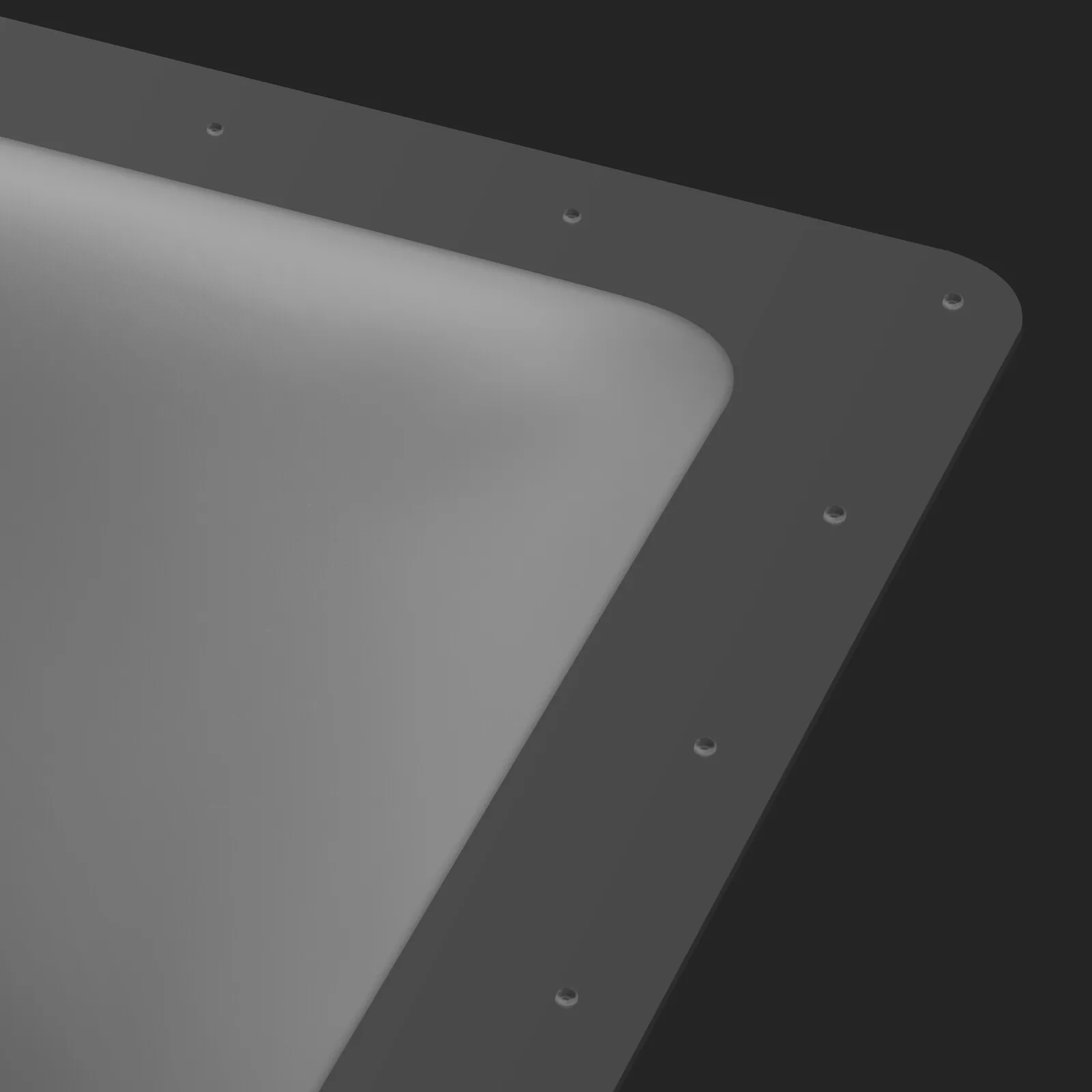 유니버설 RV 스카이라이트 외부 돔 26x26인치 투명 PC 커버, 자외선 차단, 대부분의 RV 및 캠핑카에 직접 교체 가능, 간편 설치