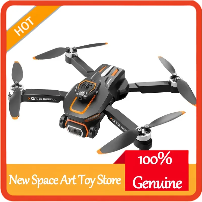 

GT5 Remote Control Drone Aerial Photography Dual Lens Brushless Motor Obstacle Avoidance Hover Aircraft RC Quadcopter Toy