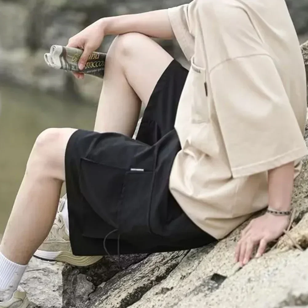 

Fashion Casual Pants Men Cargo Shorts Versatile Casual Shorts Casual Five Point Pants Men Summer Cargo Shorts Beachwear