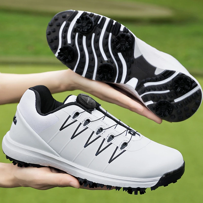 

Leisure Golf Shoes Men Professional Lightweight Golfer Footwear Walking Sneakers Comfortable Non-Slip Luxury Shoes