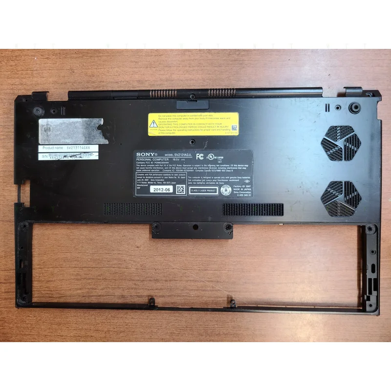 

for SONY VAIO SVZ131A2JL Z SERIES 13.1" LAPTOP BOTTOM CASE / BASE COVER REPLACEMENT