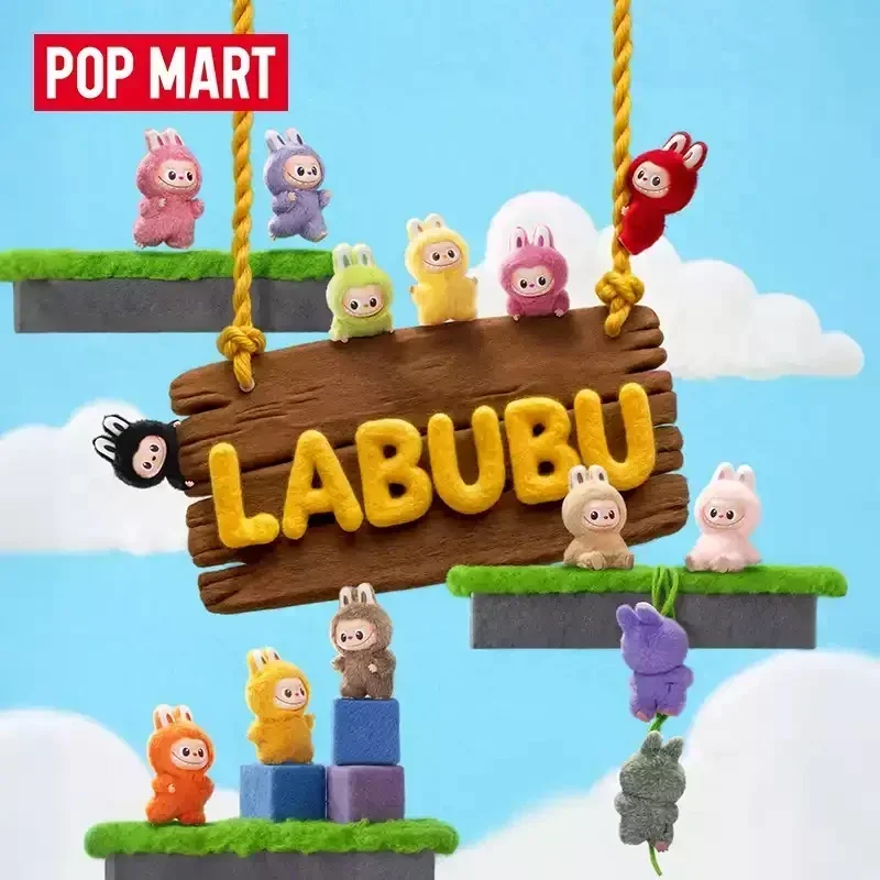 البوب مارت الوحوش دبوس لسلسلة الحب العصرية صندوق أعمى صندوق الغموض Kawaii الحلي التماثيل ديكور المنزل نموذج لسطح المكتب الدمى