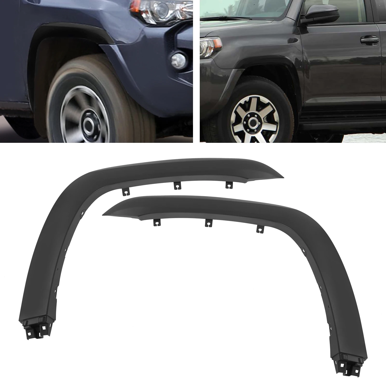 

Fit For 2014-2023 Toyota 4Runner Left and Right Fender Trim, Fender Molding Trim, Fender Trim