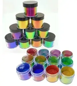 Bulk Super Chameleon Pigment Powder Intense Chrome/Chromaflair/Colorshift/Hypershift Automotive Car Paint Pigment Powder P1621