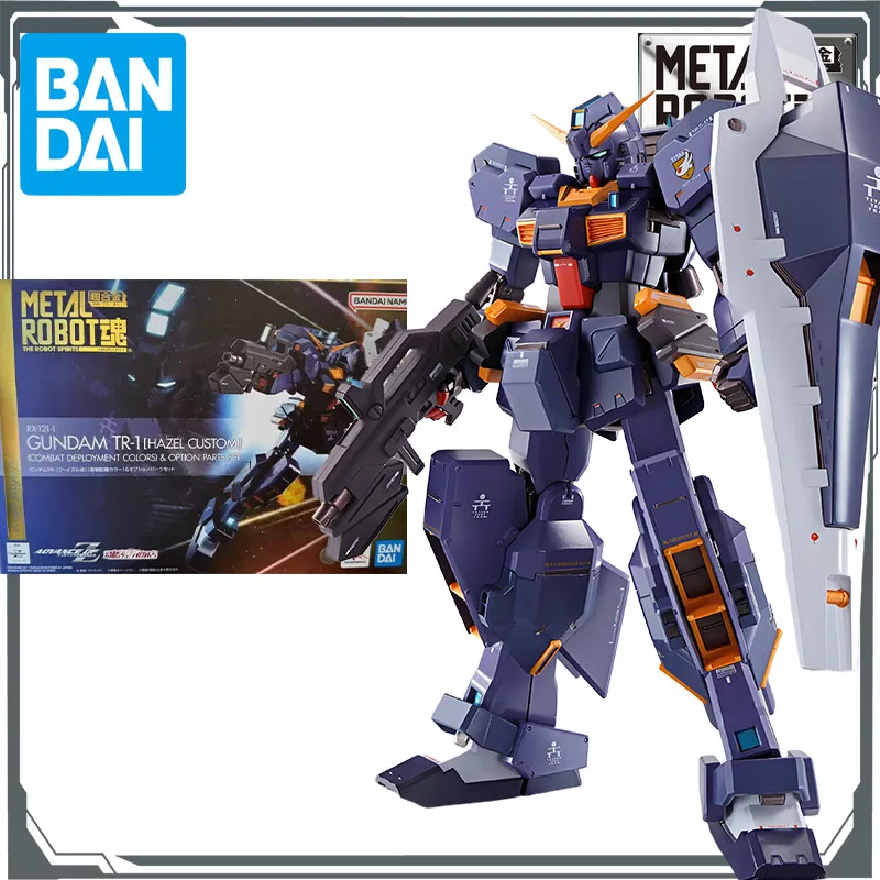

Bandai Original Mobile Gundam METAL ROBOT RX-1121-1 GUNDAM TR-1 [HAZEL CUSTOM] Аниме Фигурки Игрушки для мальчиков Подарочная модель