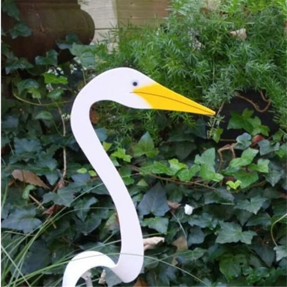 Swirl Bird Multicolor Garden Ornament Whimsical And Light Spinning Bird 40CM Decoration Statues For Home And Garden