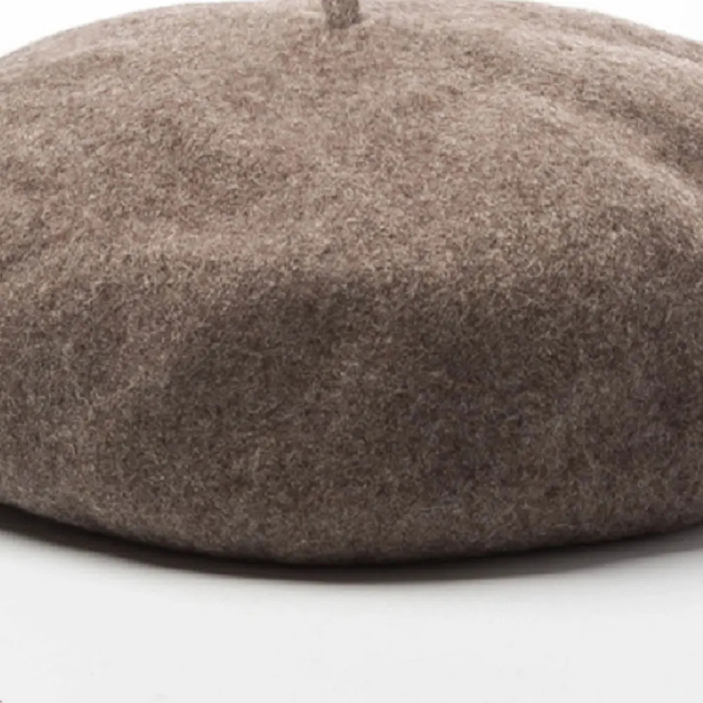 

Children's Beret Classic Hat Kids Toddler Hats Wool for Baby Warm Women's