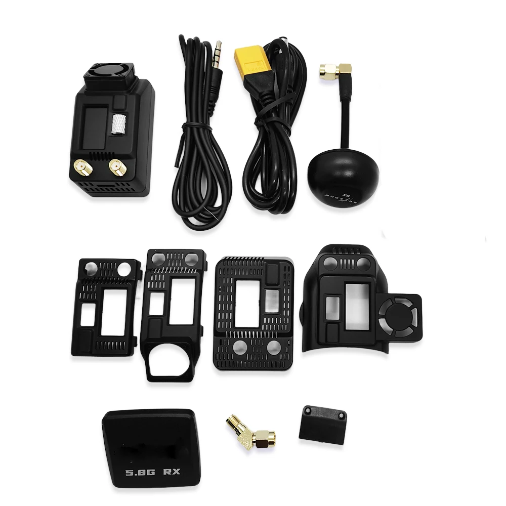 Skyzone SteadyView X 5.8Ghz IPS Screen Receiver Module Shuttle Wheel Control for SKY04X SKY04O COBRA Fatshark FPV Google thumbnail 5