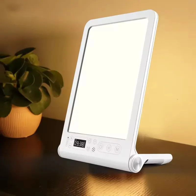 

SAD Лампа Светодиодная терапевтическая лампа Дневной свет Солнечная лампа 3-цветная температура Happy Mood Light для антидепрессионных светодиодных ночников