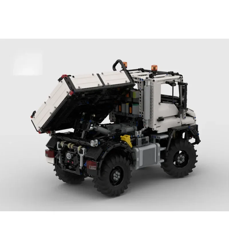 

MOC-143162U535 Городской транспортный грузовик, сборка, строительный блок, модель 3465, детали, детские строительные блоки на день рождения, игрушка в подарок