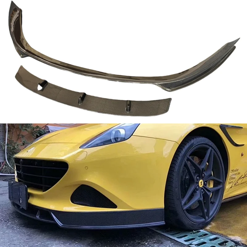 Modified Carbon Fiber Body Kit 15-17 For Ferrari California Front Lip Diffuser & Bumper Cover
