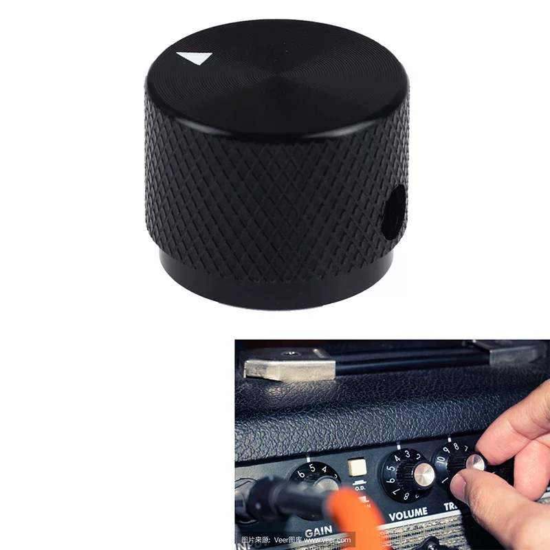 Machined Metal Aluminum Rotary Encoder Potentiometer Volume Switch Knobs Amplifier Control Volume Button Knob Solid