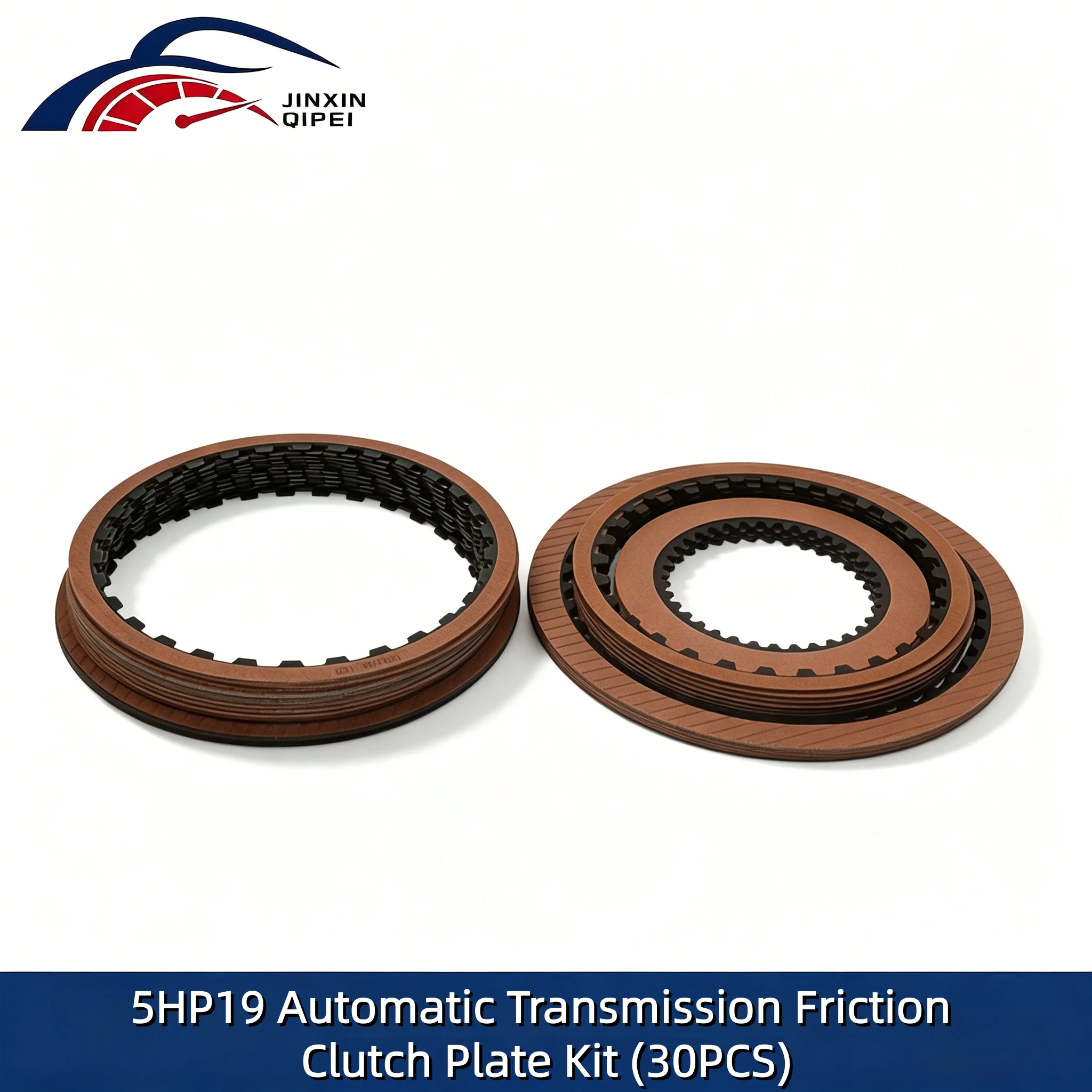 Kit de placa de embrague de fricción para transmisión automática 5HP19, 30 piezas, para Audi, VW y Skoda, Kit de reparación de caja de cambios 5HP19
