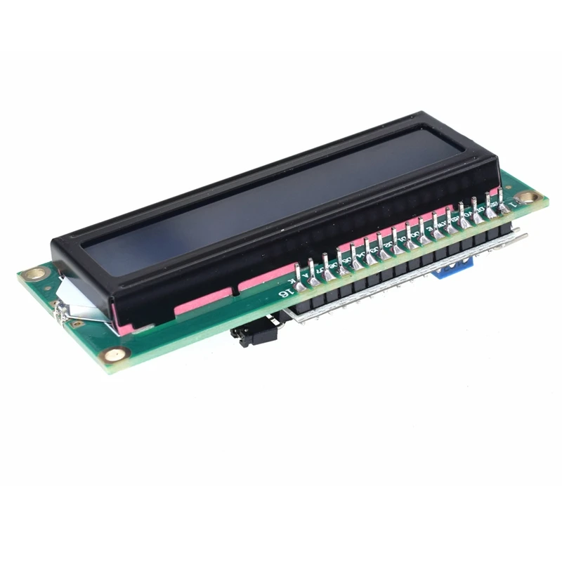 Module LCD1602 + I2C, écran bleu, 16x2 caractères, PCF8574T PCF8574, Interface IIC I2C 5V pour arduino