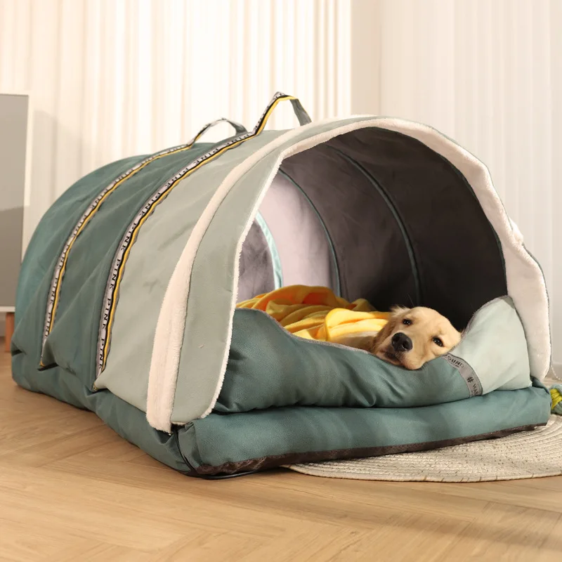 

Dog kennel for winter warmth, removable and washable, enclosed dog tent, pet supplies, winter dog house, large house