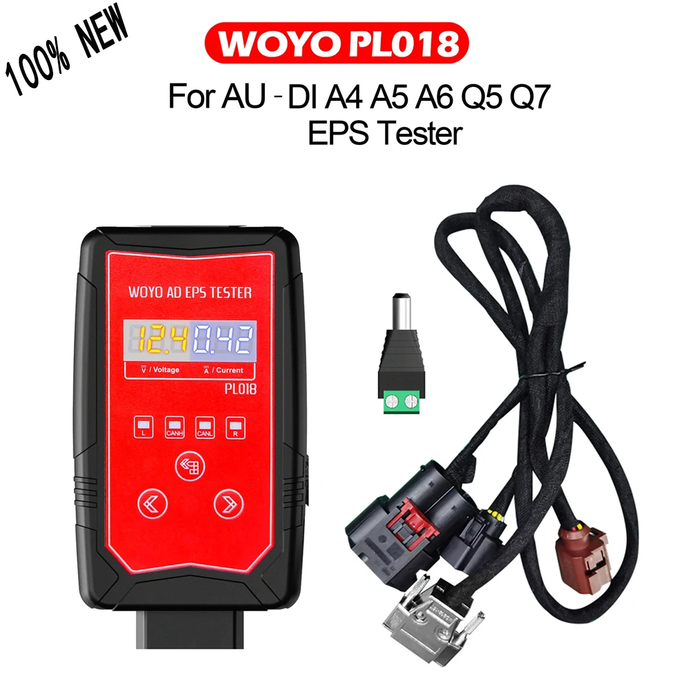 

WOYO Wheel Steering Motor Tester For Audi A4 A5 A6 Q5 Q7 for BMW E Series Torque Sensor Simulator Can Flash Firmware