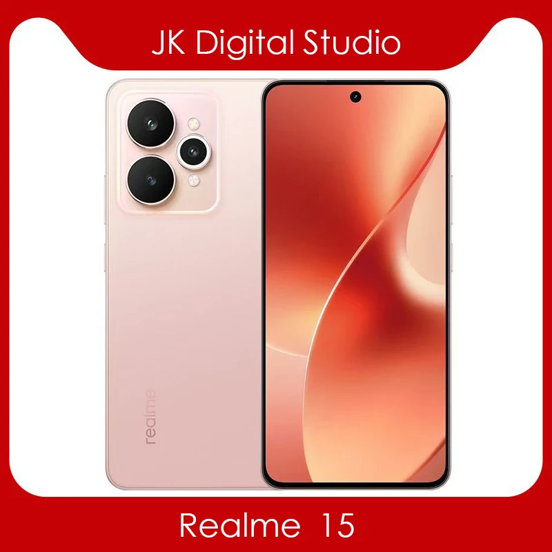 جوجل بلاي غير مقفول Realme 15 هاتف محمول 6.77 بوصة 144 هرتز MTK Deminsity7300 + 50MP 7000Mah 80 واط داش شاحن NFC النسخة الصينية #2