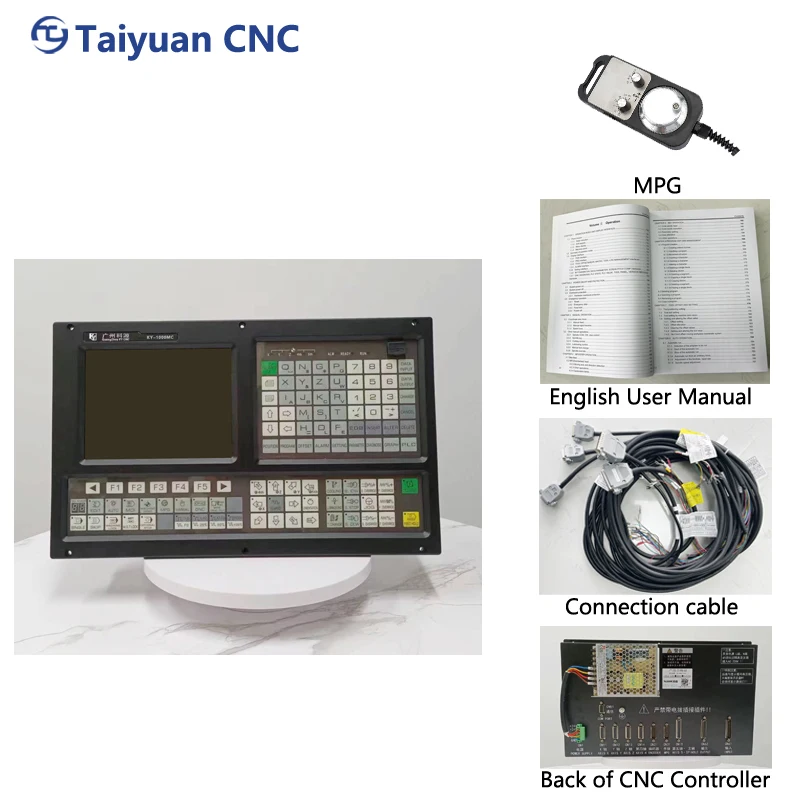 Le contrôleur cnc 3 axes-5 axes largement utilisé pour les mini machines de fraisage cnc de haute précision