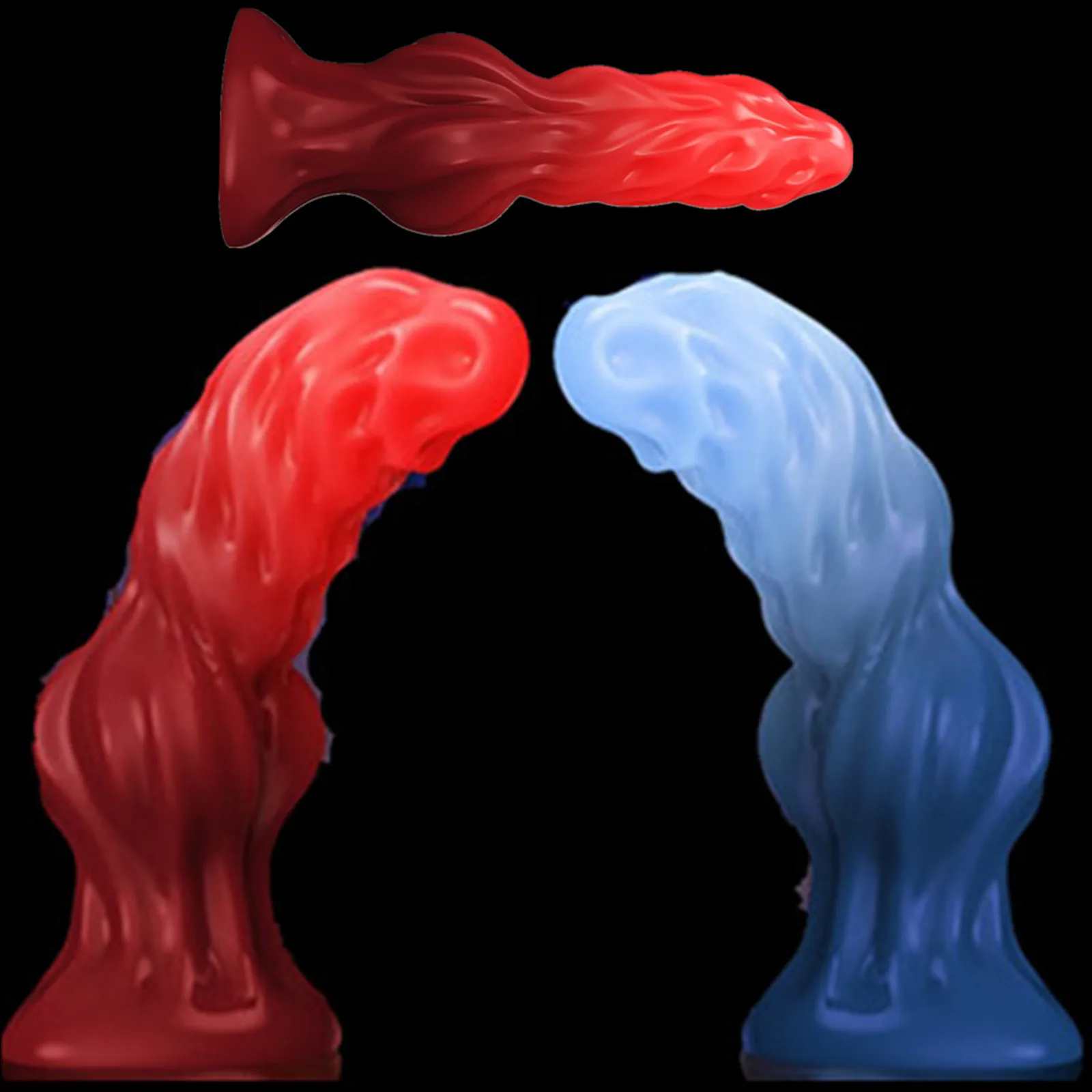 Soft Silicone Spiral Dildo Anal Propulsion Sex Toy Male Butt Plug Expander Masturbation Sex Tool Woman Knot Dildo Adult Toy 18+