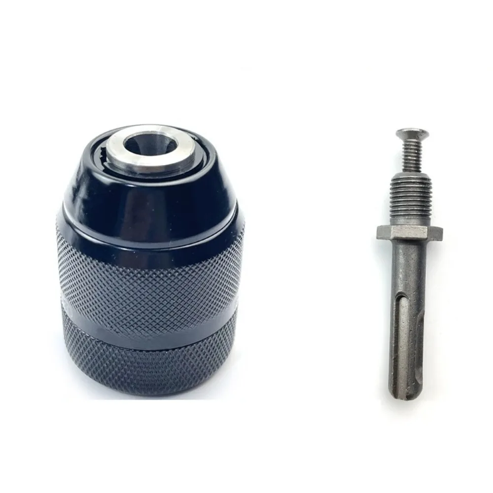 

Hand drill ratchet chuck hand-tight self-locking plastic semi-metal all-iron chuck 0.8-10/2.0-13mm accessories