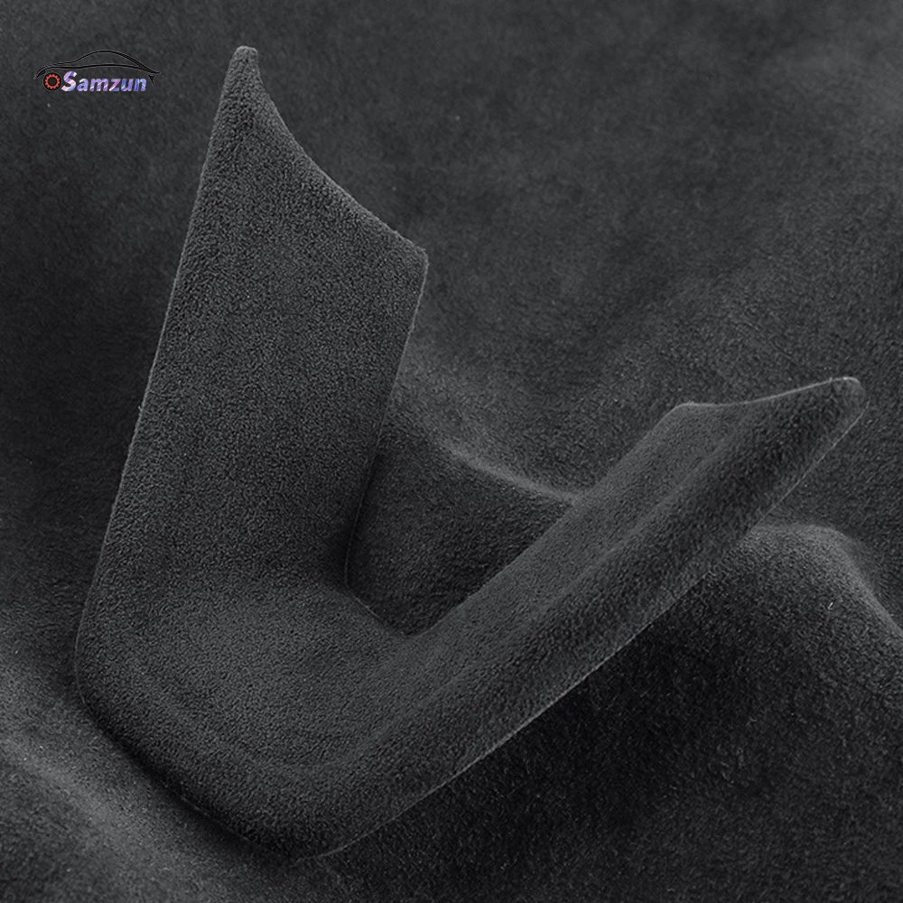For Tesla Model 3 Highland 2024 Car Steering Wheel Panel Patch Sticker Alcantara Styling Center Protector Suede Trim Accessories