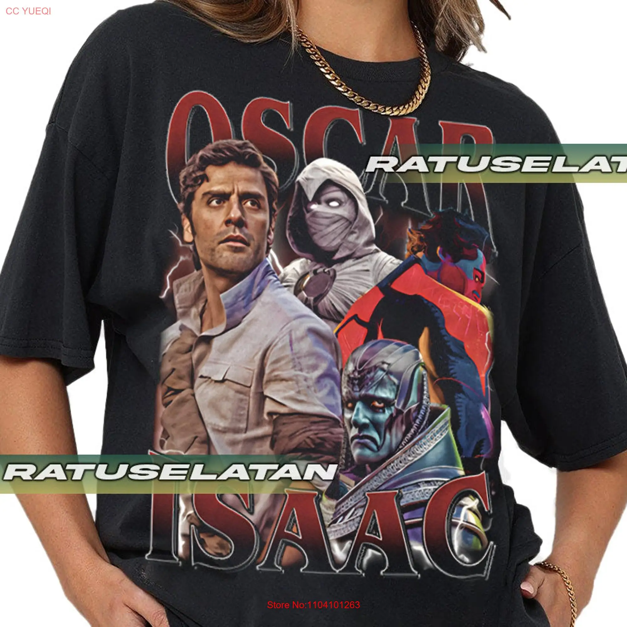 Oscar Isaac T Shirt For Women and Man 2740 long or short sleeves