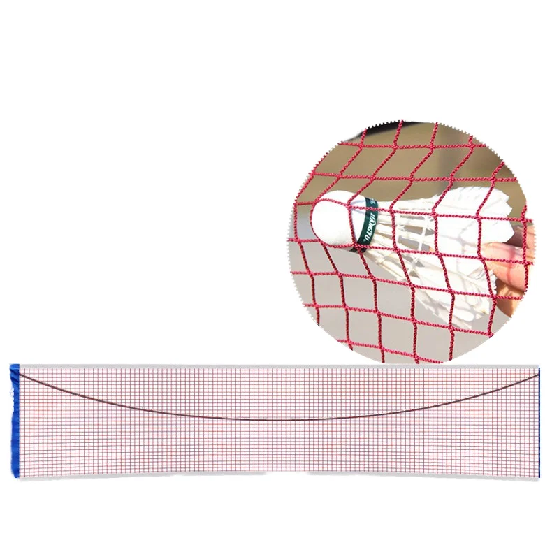 Portable Stainless Steel Ball Grid Badminton Net Cost-Effective Indoor/Outdoor Competition Standard Folding Net