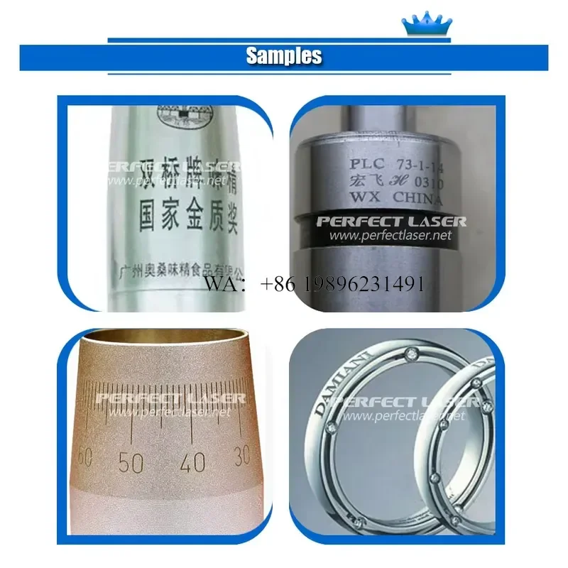 Wmwmnu New 20W 30W Fiber CNC Ring Making for Jewelry DXF PLT BMP Support Air Cooled 110x110mm
