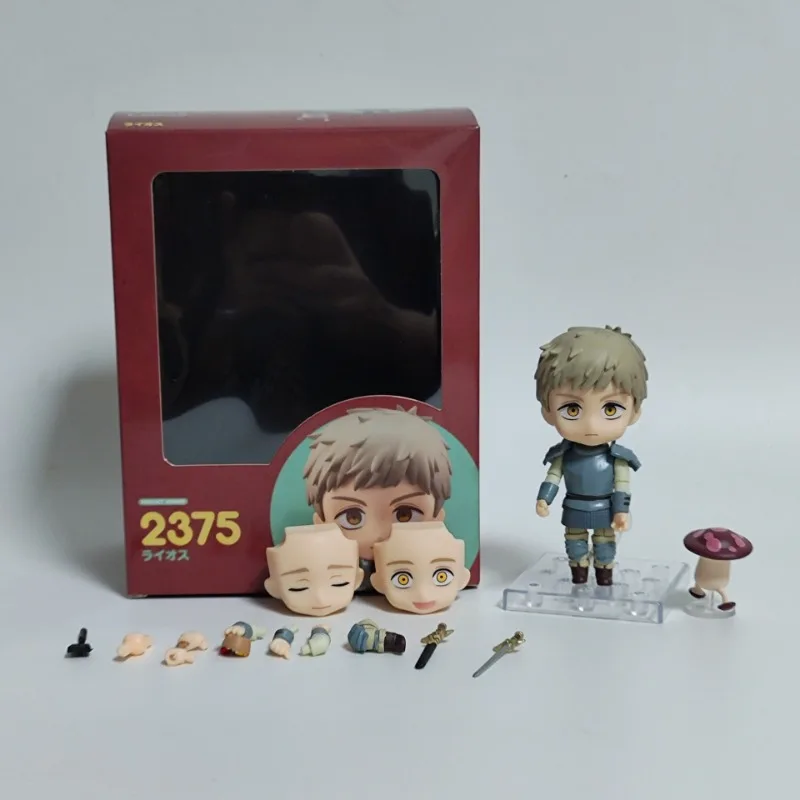 

New 10cm Delicious in Dungeon Q version Nendoroid 2375#Leos Special edition movable face-changing figure model boxed ornaments