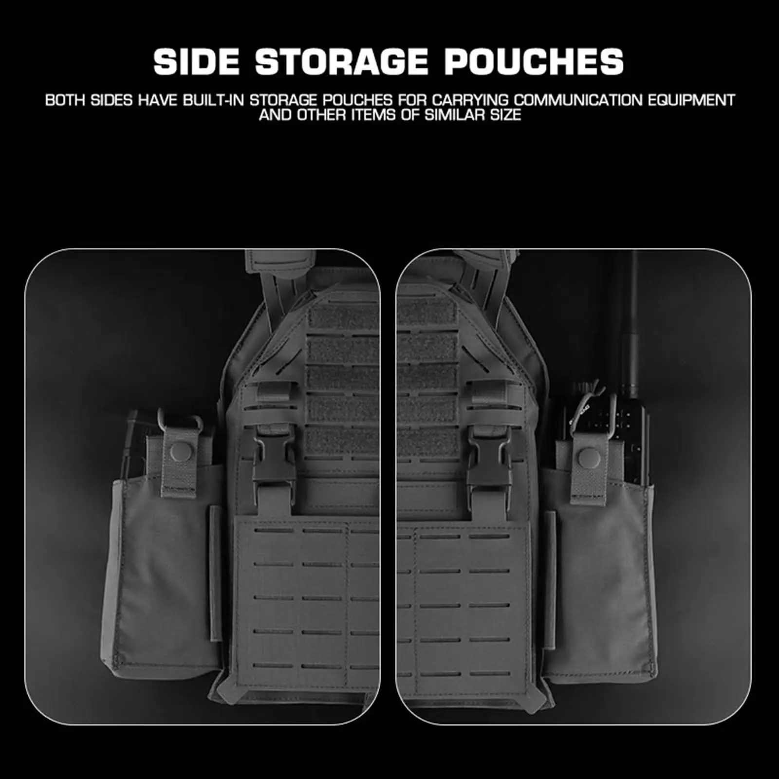 4Pcs Tactical Helmet Vest Set with Full Face Mask Pouch Goggles Accessoriesfor Airsoft Outdoor Military Training Survival Games