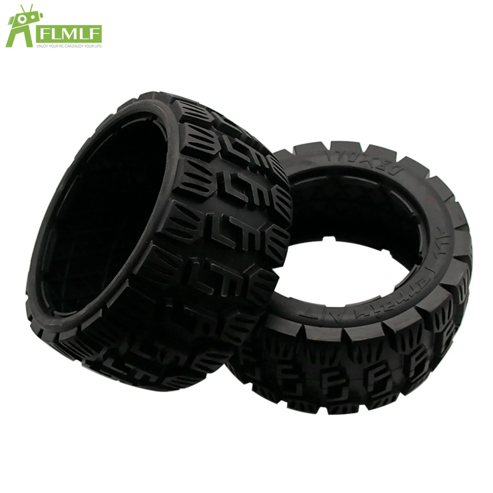 Super Wear-resistant Front or Rear All Terrain Tire/ Tyre Skin Kit for 1/5 HPI ROFUN BAHA ROVAN KM BAJA 5B SS Buggy Rc Car Parts