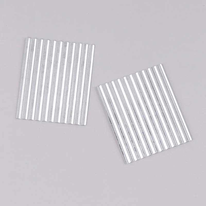 1/35 스틸 창고 주름 타일 미니어처 모래 테이블 재료 레이아웃, 하우스 디오라마 모델 조경 건물, 8 개