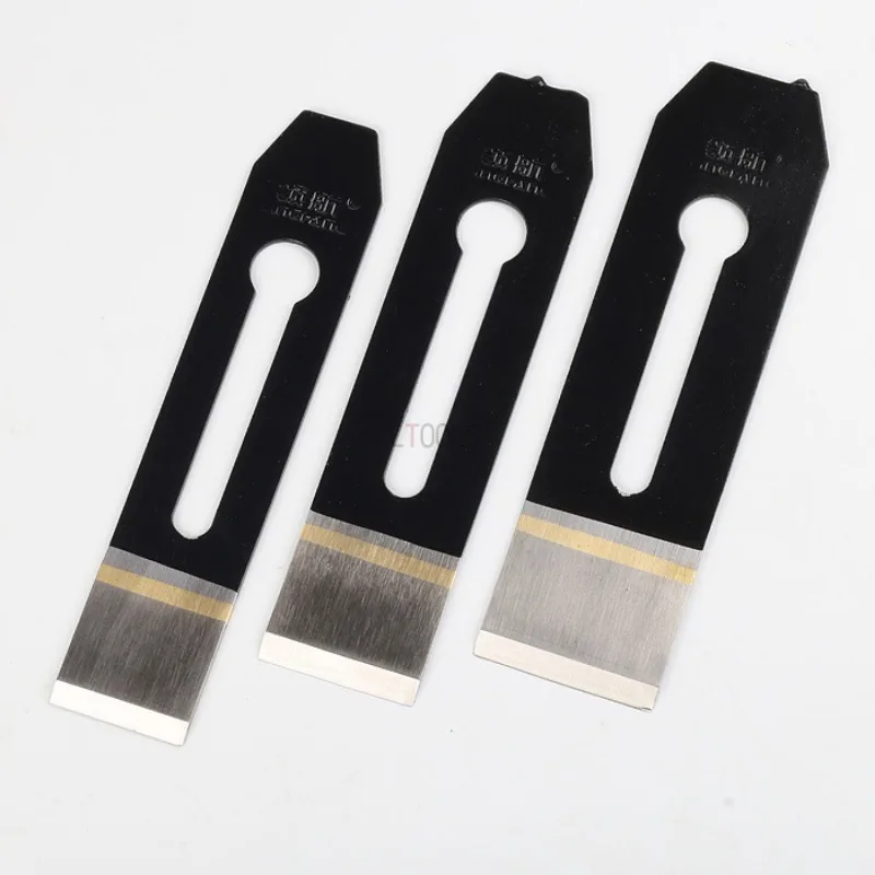 Carpintaria Lâmina Plaina Woodworkers Edge Aparar Cortador Lâminas de Aço Carpintaria Faça Você Mesmo Sharping Madeira Plaina Ferramenta 38 mm 44 mm 51 mm