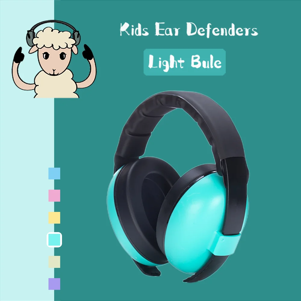 Earmuff Anak Anti Kebisingan Perlindungan Telinga Bayi Headphone Tandu Telinga Tidur Anak-anak Penyumbat Telinga Tidur 1 Buah