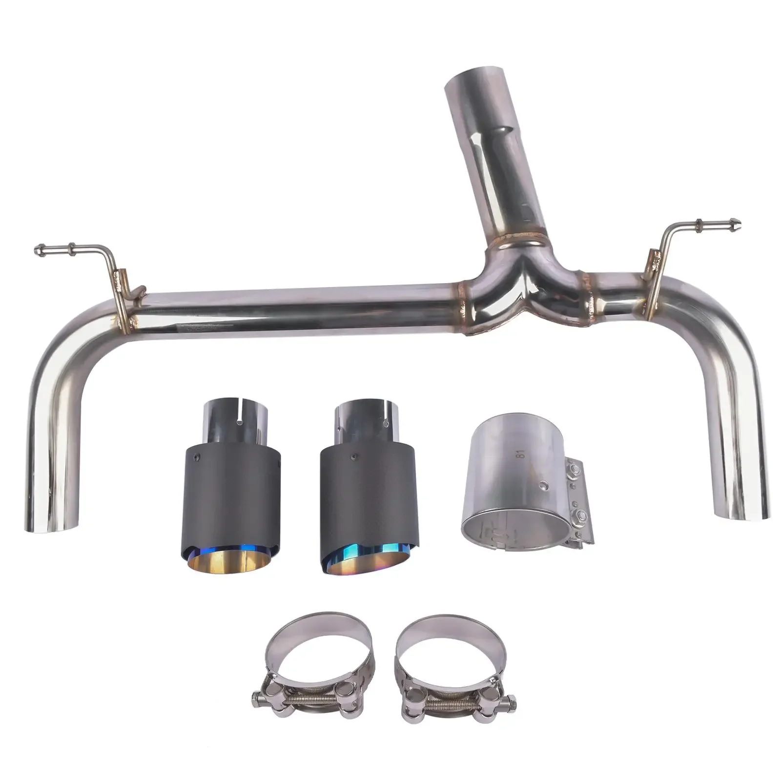 AP03 Axle Back Exhaust Muffler Kit Carbon Tip for 2012-2016 BMW 335i F30 435i F32
