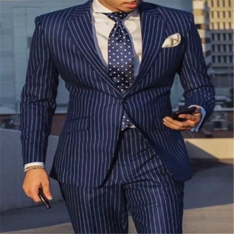 

New pattern Men's Jacket Pants Double Breasted Groom Wedding Tuxedo Party Suit For Men Tuxedo Slim Fit Suit Blazer