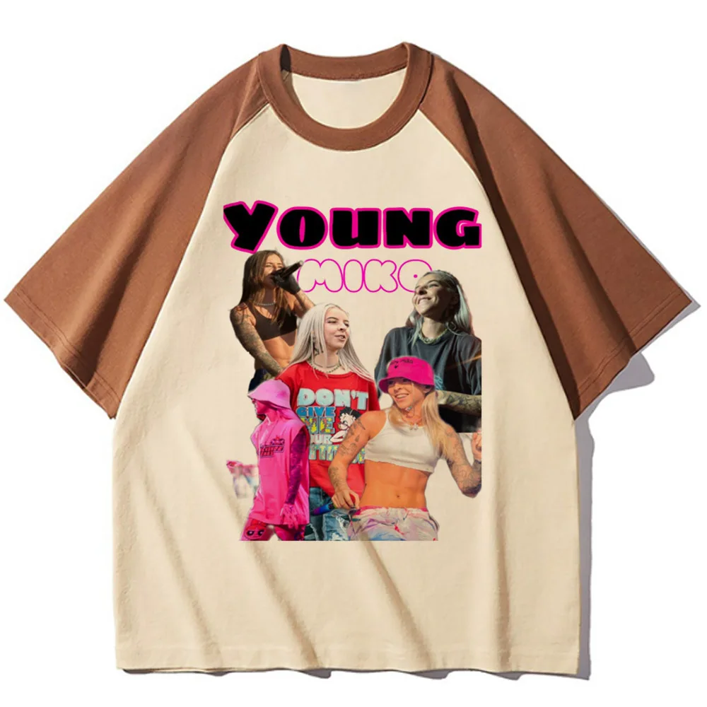 

Футболки Young Miko, Женская быстросохнущая комиксная модная футболка для девушек манга y2k 2000s одежда