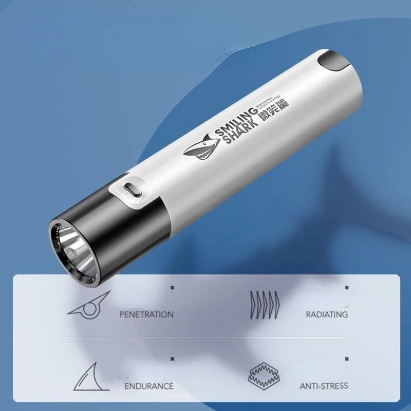 

Xiaomi Flashlight Portable Strong Lights LED USB Rechargeable Power Bank Tactical Flashlight Outdoor Emergency Lighting Torch