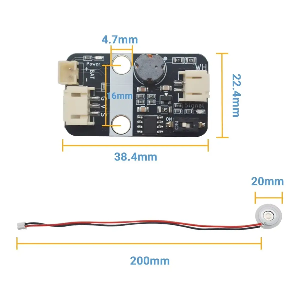 (A99Z] Programmable Humidifier Module, Small Ultrasonic Atomizer Module, 108KHz Ceramic Humidifier for for
